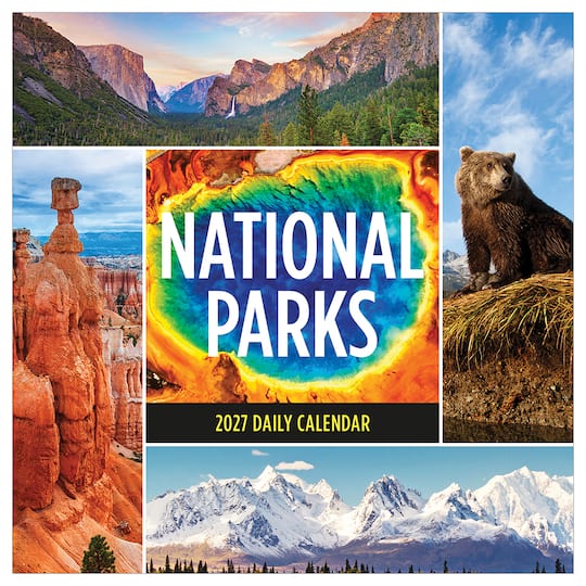 2027 365 National Parks Daily Desktop Calendar